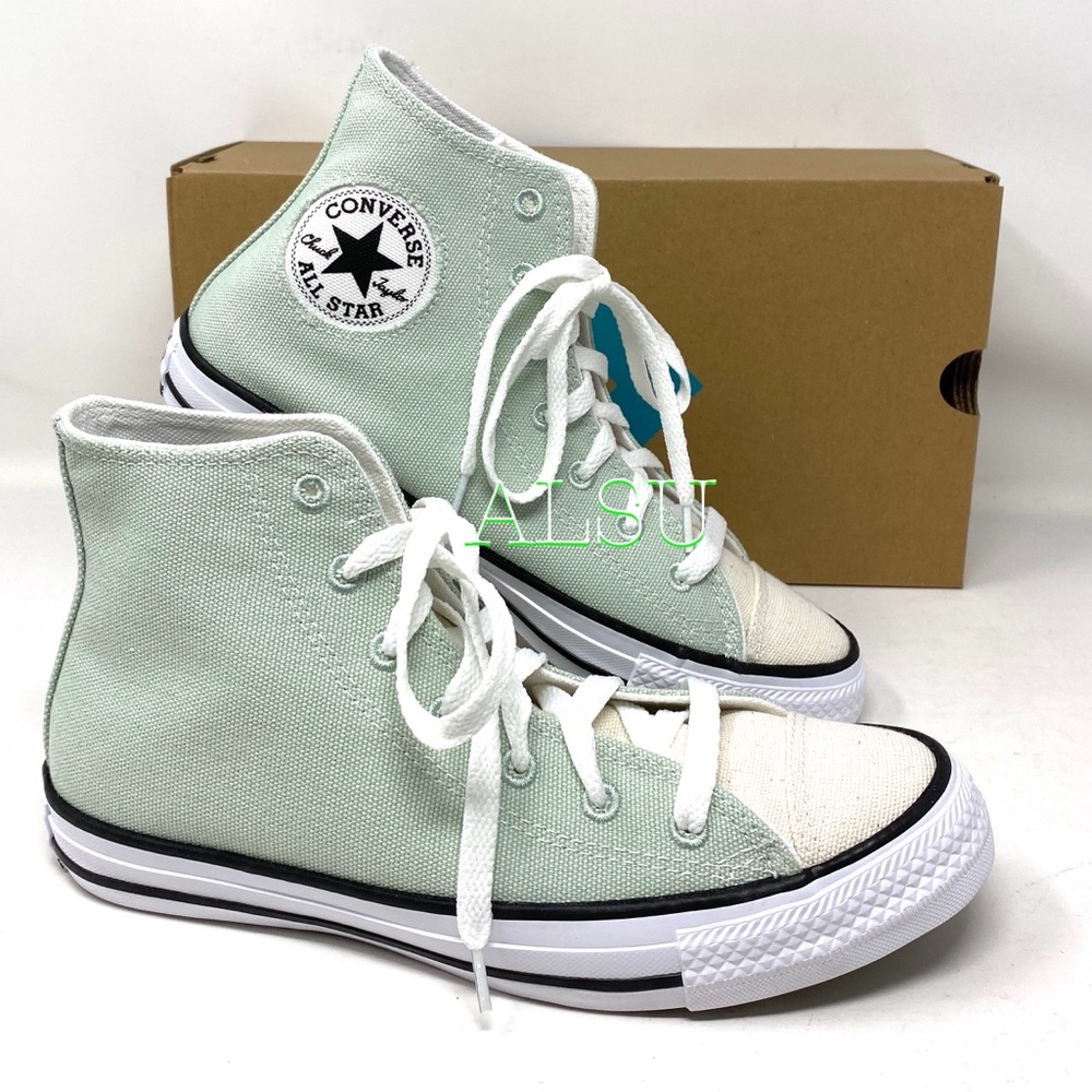 Converse Ctas Green Oxigen Women’s Sneakers - Picture 7 of 7